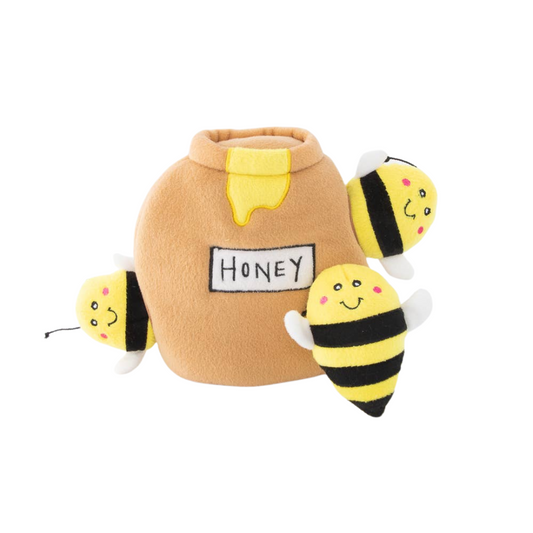 Le pot de miel et ses abeilles -Zippy Burrow