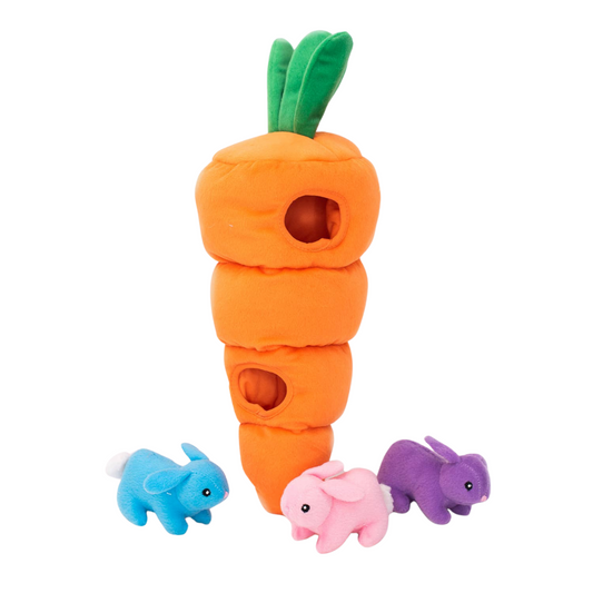 La grande carotte et ses lapins-Zippy Burrow